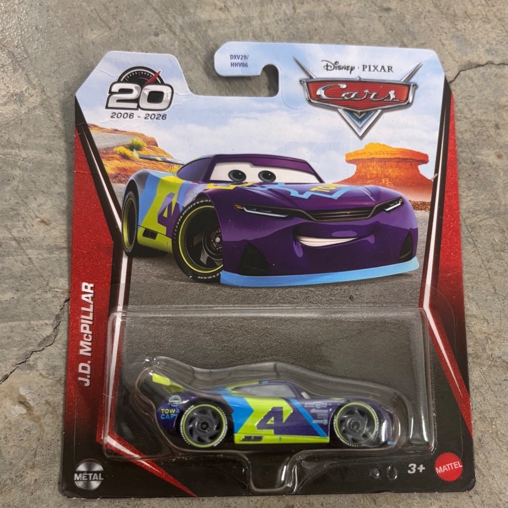 Disney Pixar Cars J.D. McPillar Diecast Metal 1:55 Scale Tow Cap Next Gen 4
